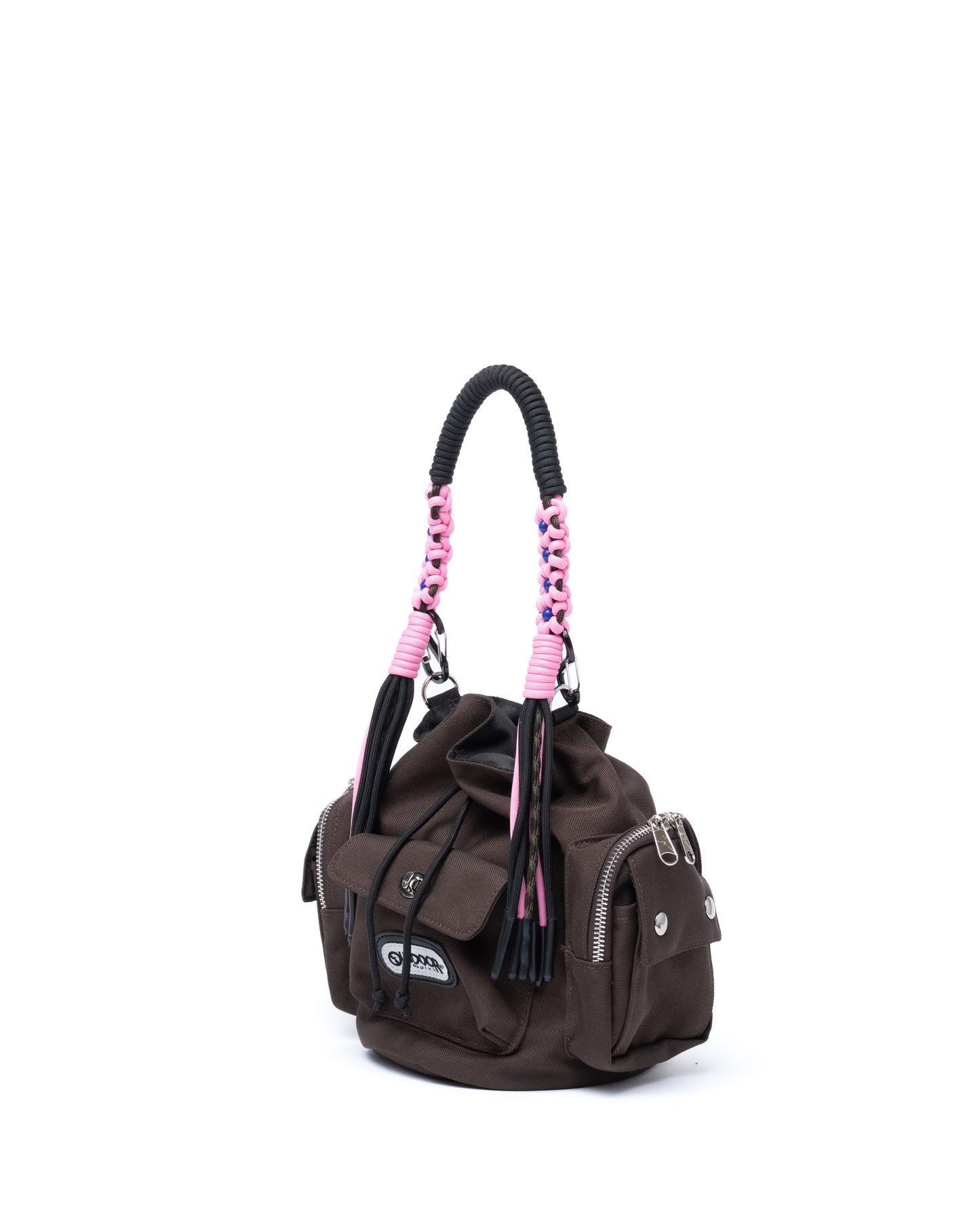 2WAY MULITI POCKET HAND BAG feat.OUTDOOR (BROWN)