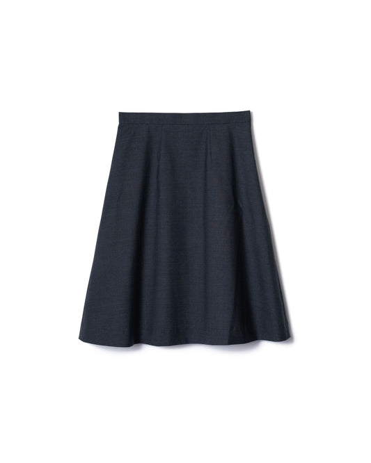 [PRE ORDER] FLARE MINI SKIRT (GRAY)
