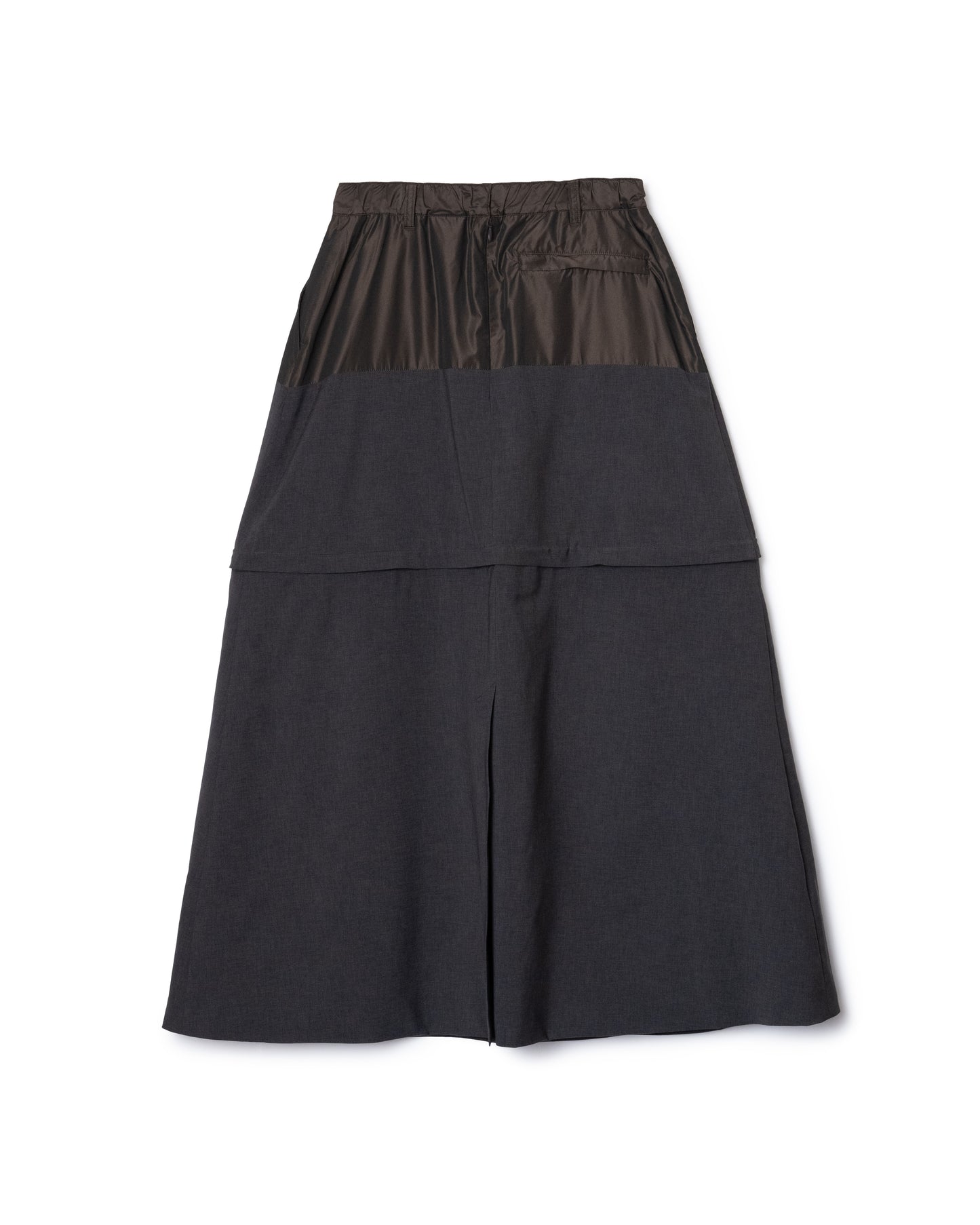[PRE ORDER] 2WAY BI COLOR SKIRT (GRAY)