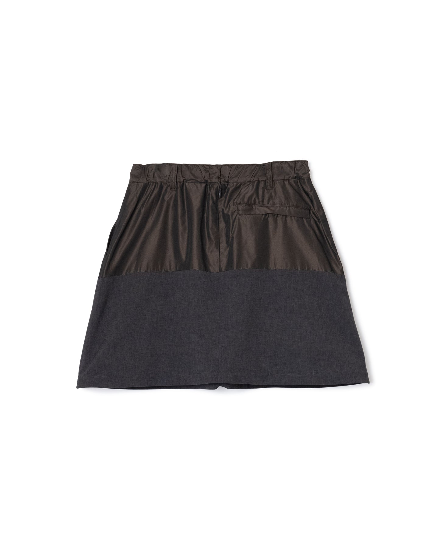 [PRE ORDER] 2WAY BI COLOR SKIRT (GRAY)