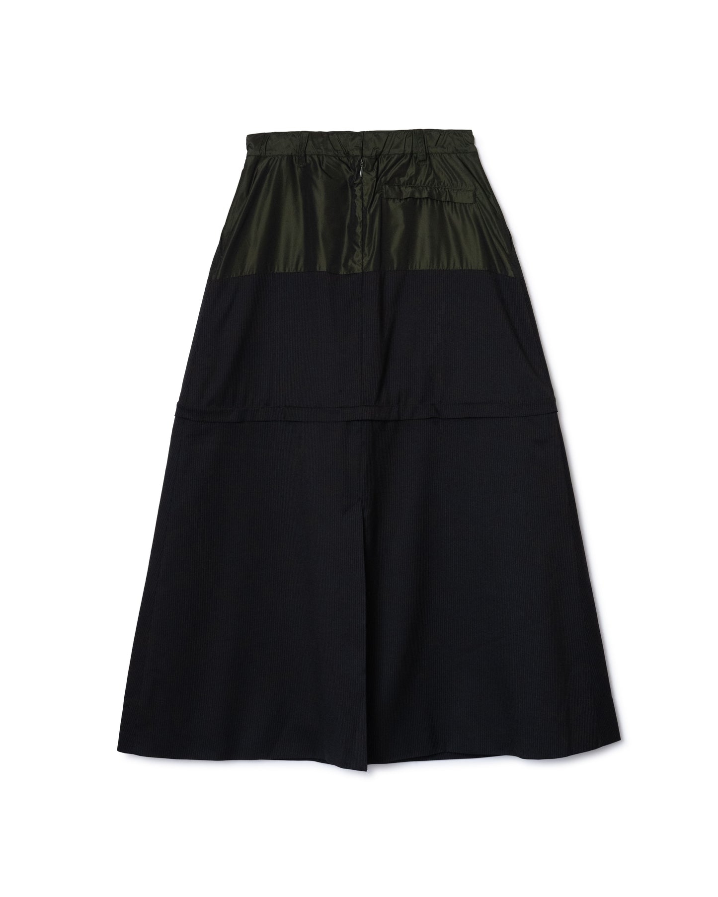 [PRE ORDER] 2WAY BI COLOR SKIRT (BLACK)