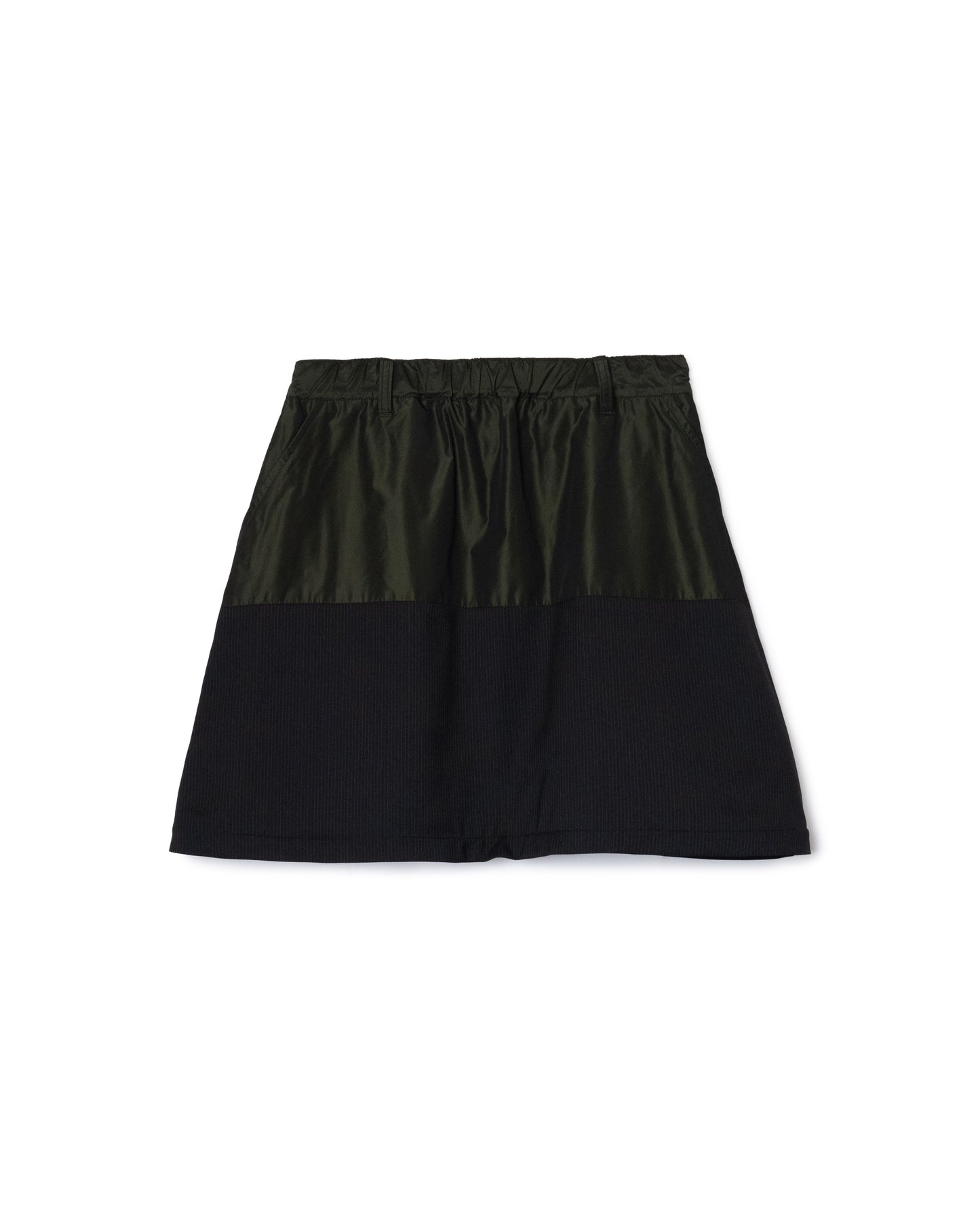 [PRE ORDER] 2WAY BI COLOR SKIRT (BLACK)