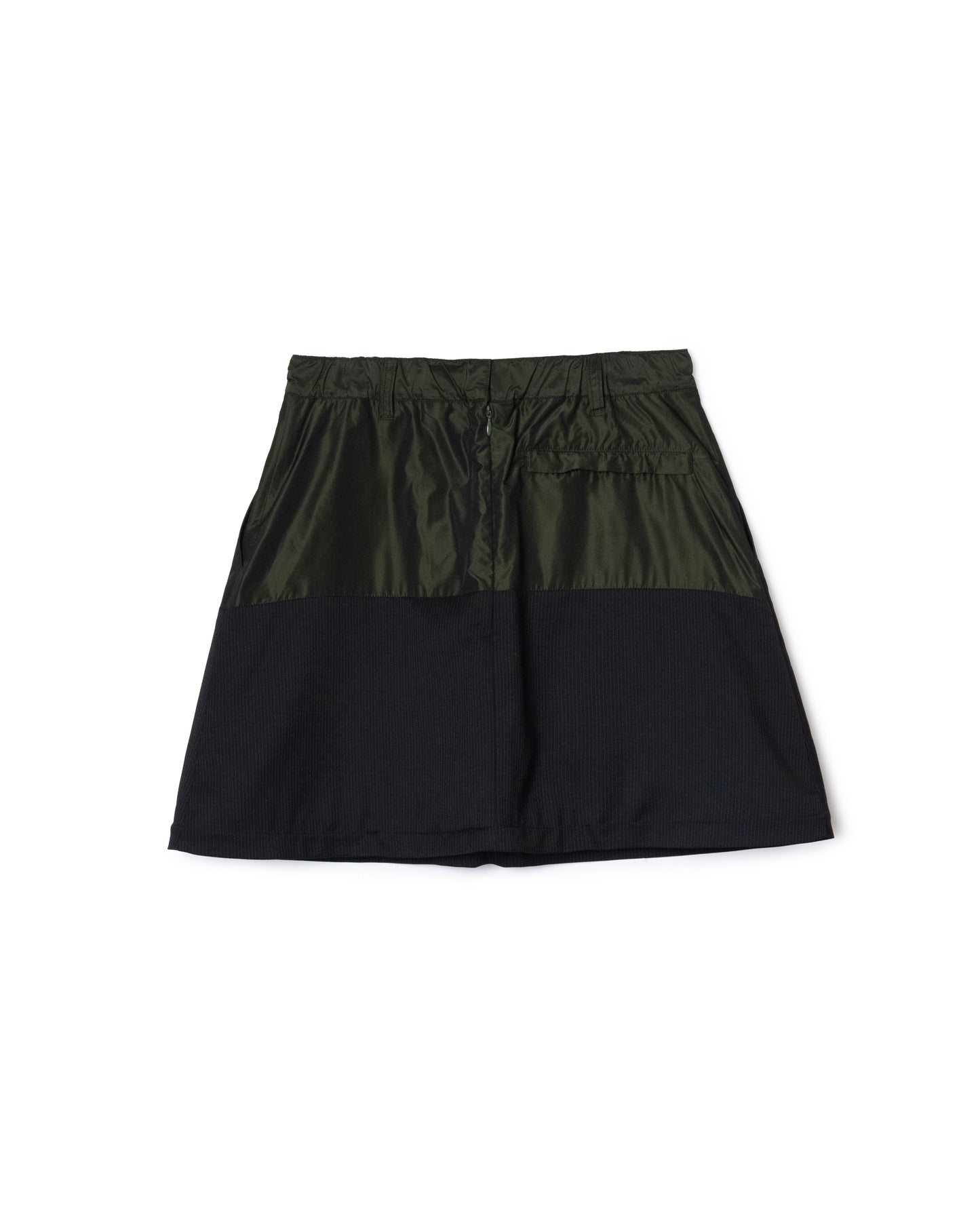 [PRE ORDER] 2WAY BI COLOR SKIRT (BLACK)