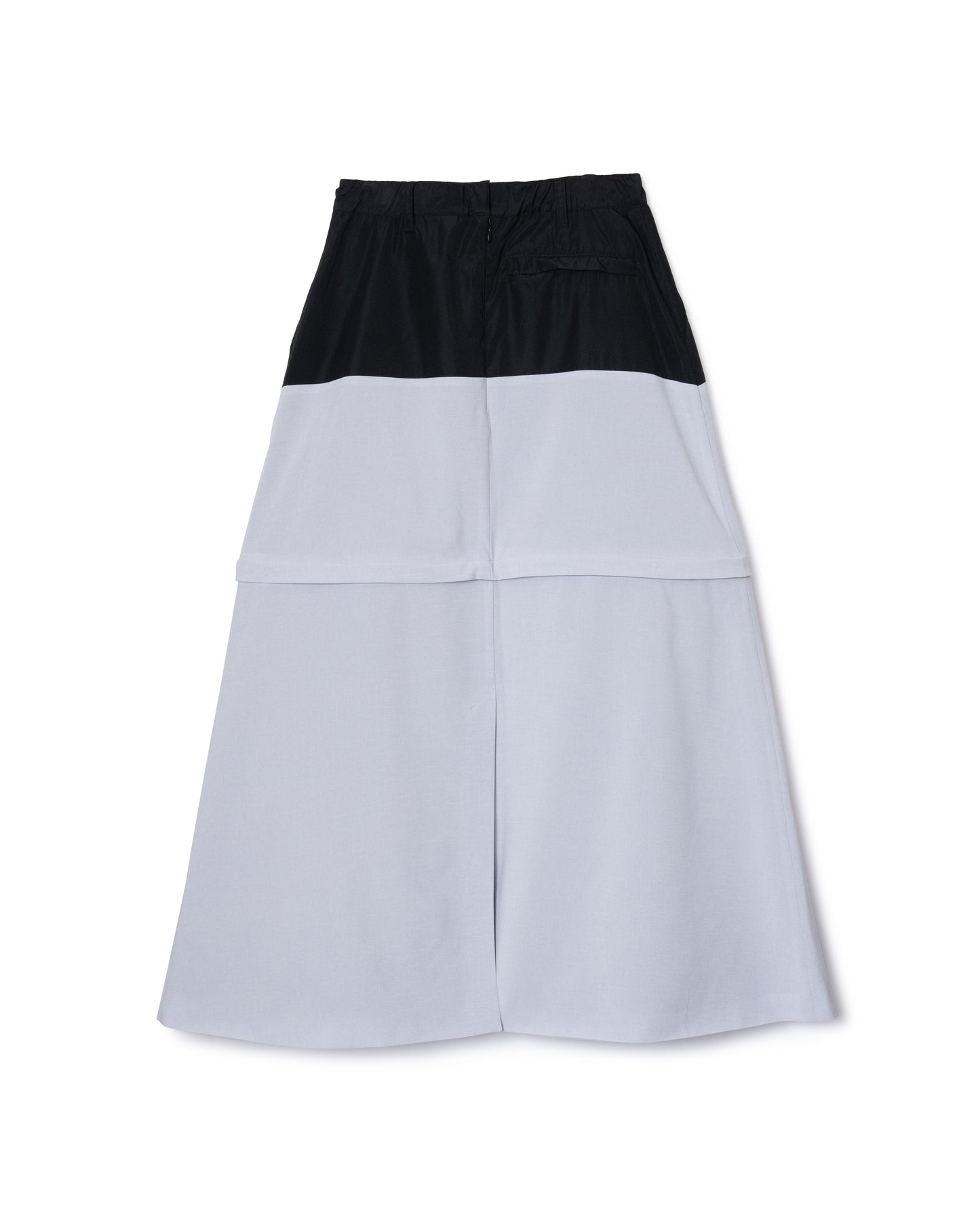 [PRE ORDER] 2WAY BI COLOR SKIRT (L.BLUE)