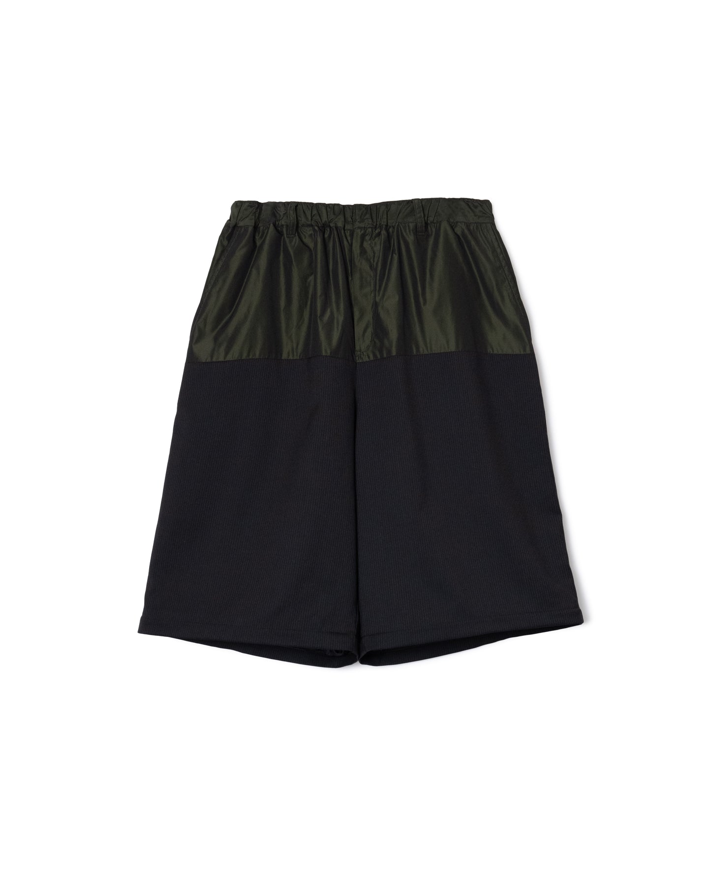 [PRE ORDER] 2WAY BI COLOR SLACKS (BLACK)