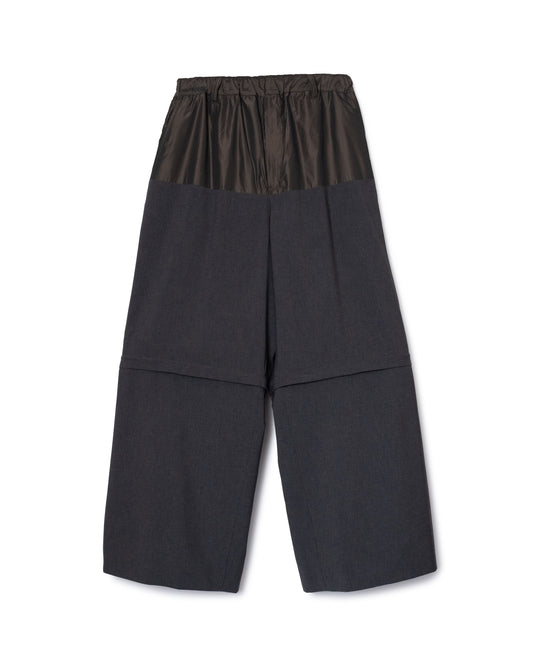 [PRE ORDER] 2WAY BI COLOR SLACKS (GRAY)