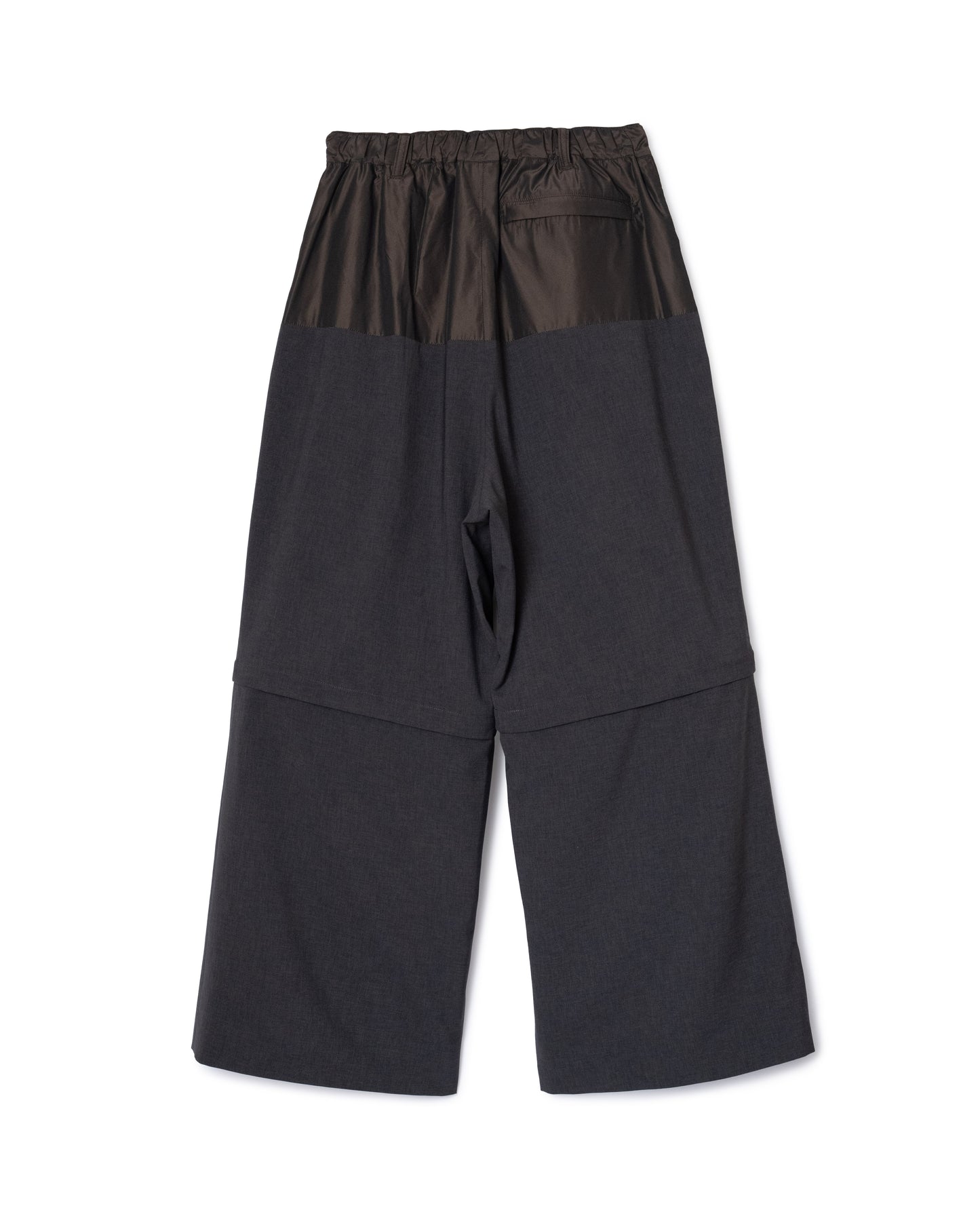 [PRE ORDER] 2WAY BI COLOR SLACKS (GRAY)
