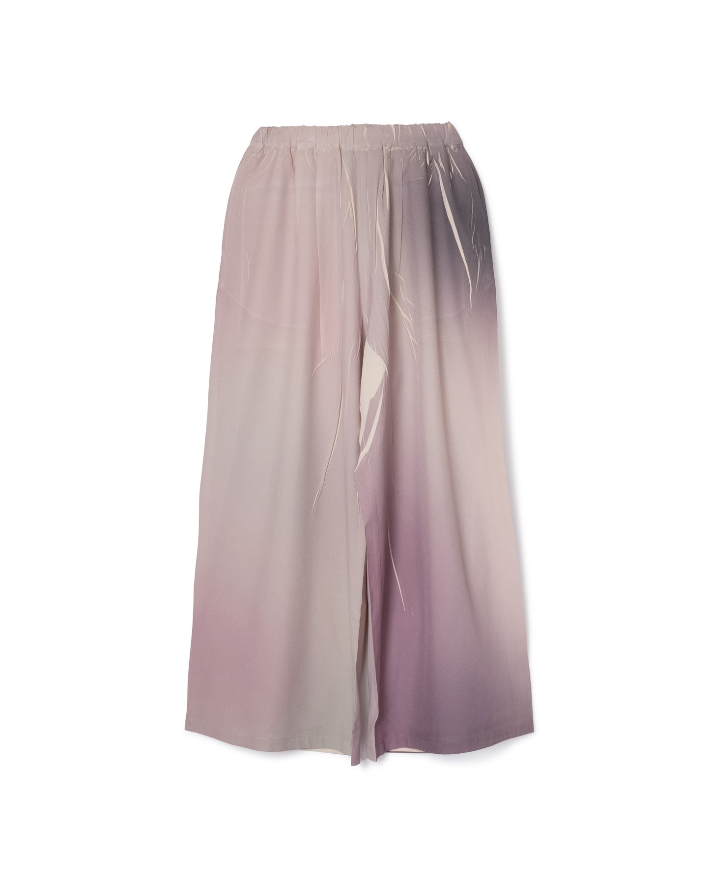 DIRECT PRINT WIDE EASY PANTS (IVORY)