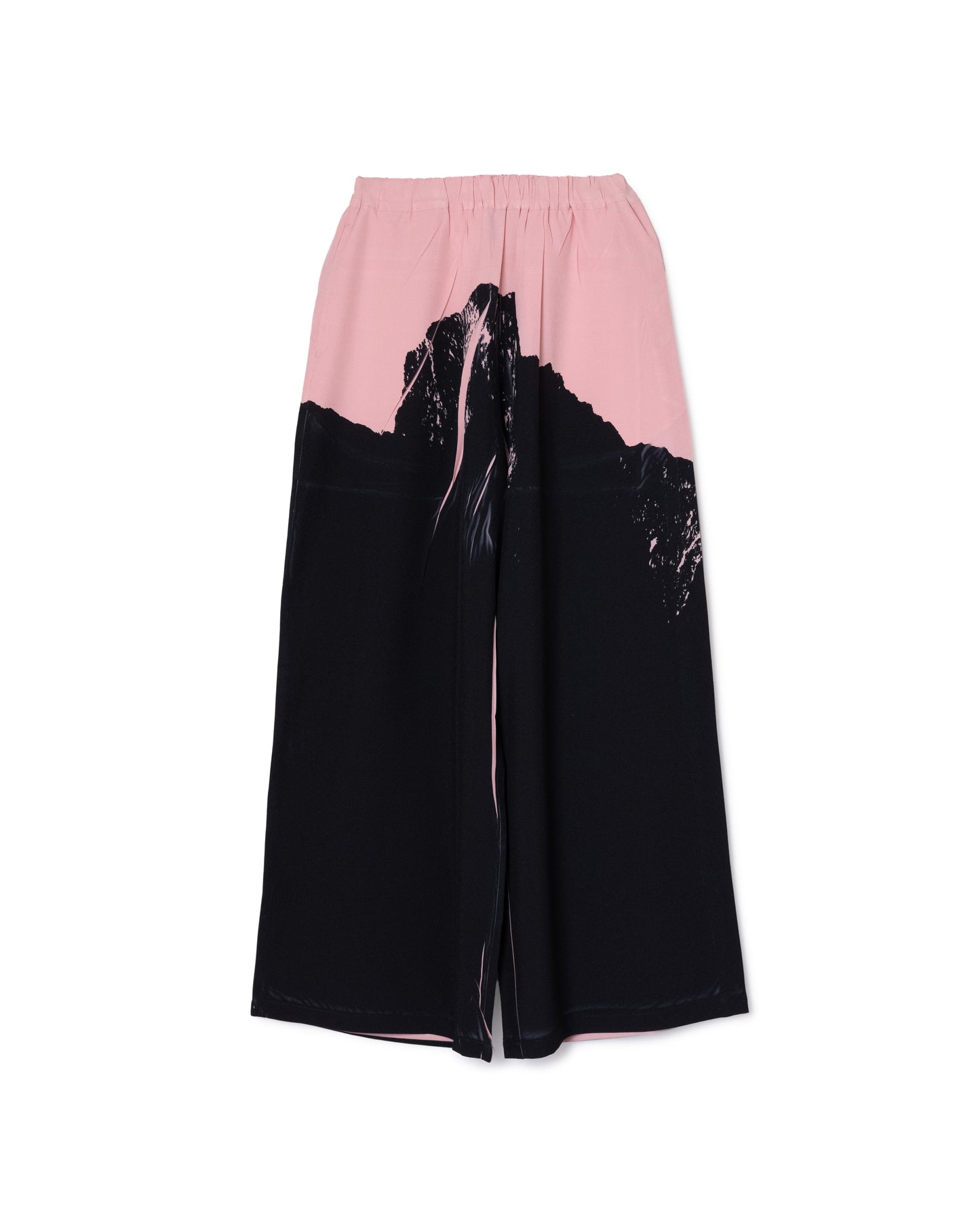 DIRECT PRINT WIDE EASY PANTS (PINK)