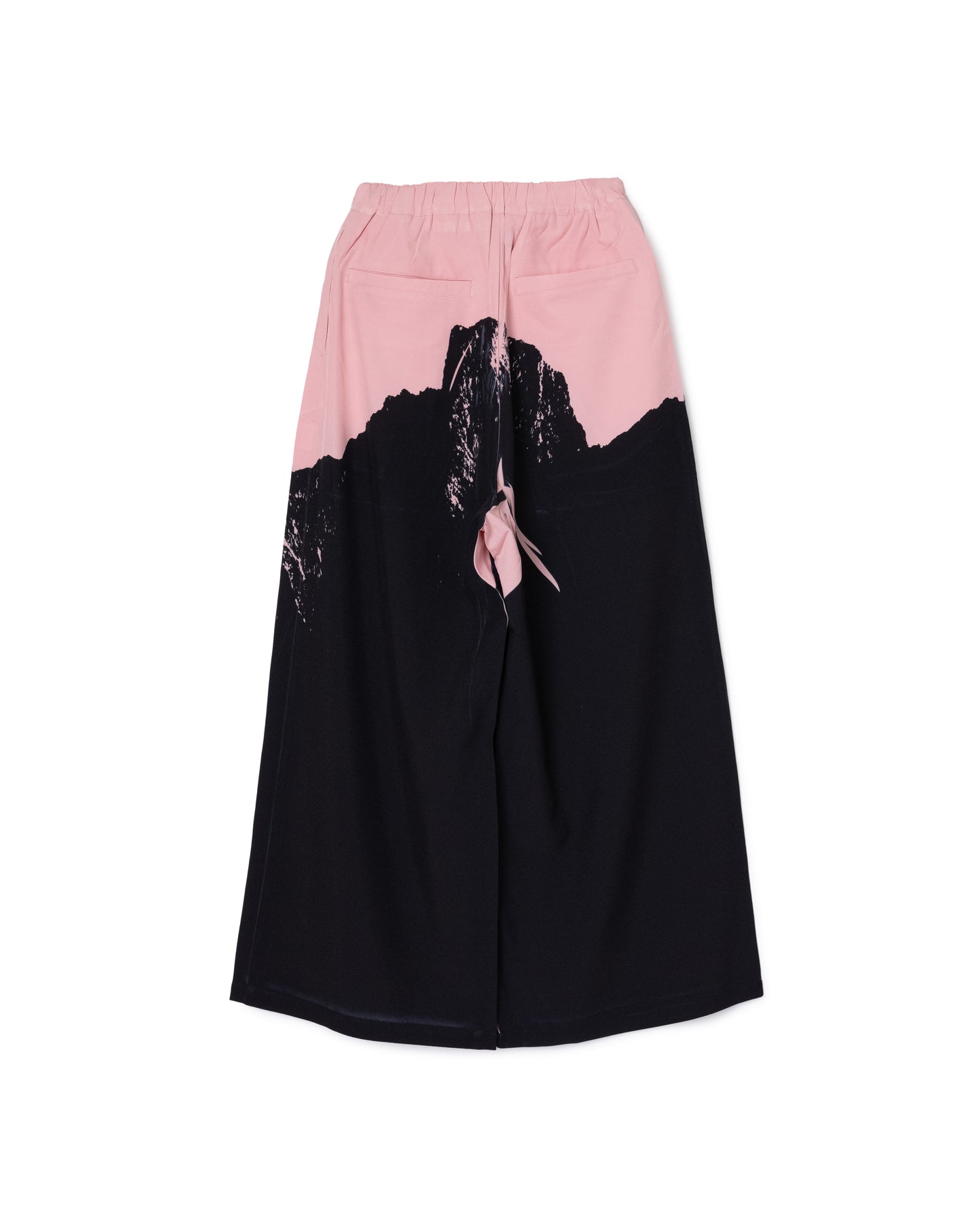 DIRECT PRINT WIDE EASY PANTS (PINK)