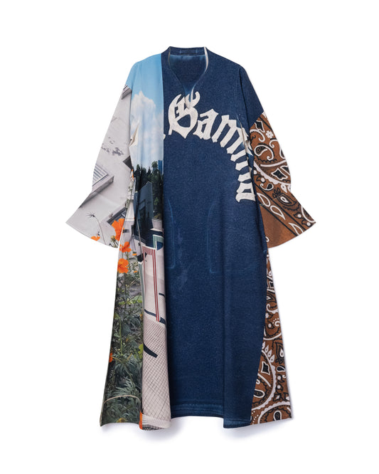 [PRE ORDER] DIRECT PRINT PULLOVER ONE-PIECE (COLLAGE)