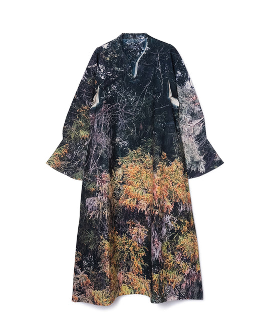 [PRE ORDER] DIRECT PRINT PULLOVER ONE-PIECE (PLANTS)