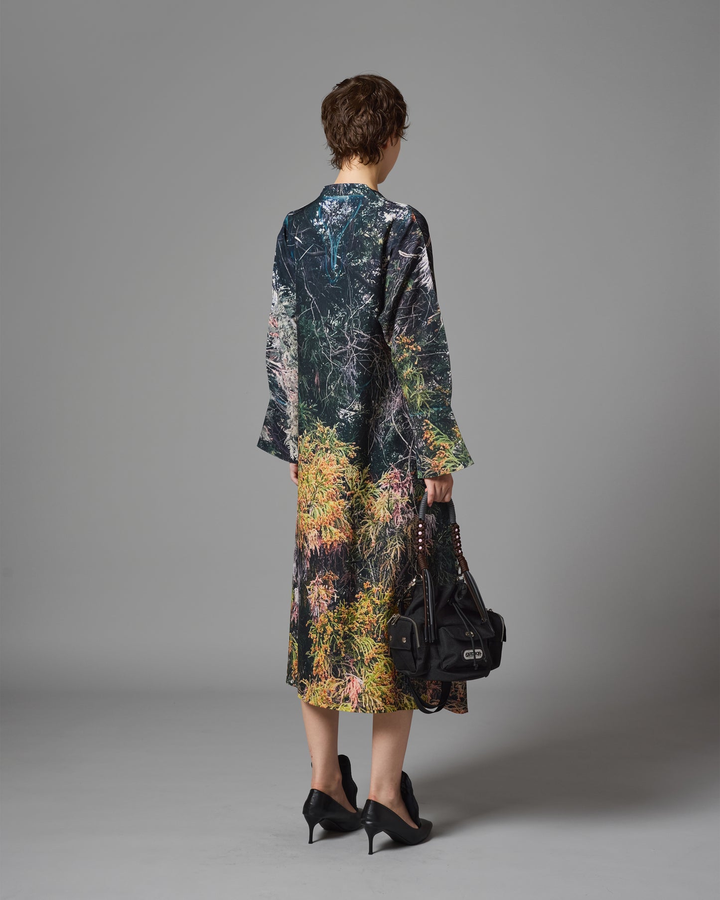 [PRE ORDER] DIRECT PRINT PULLOVER ONE-PIECE (PLANTS)