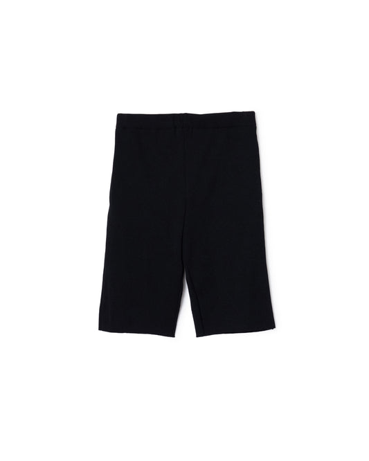 RIB SHORTS (BLACK)