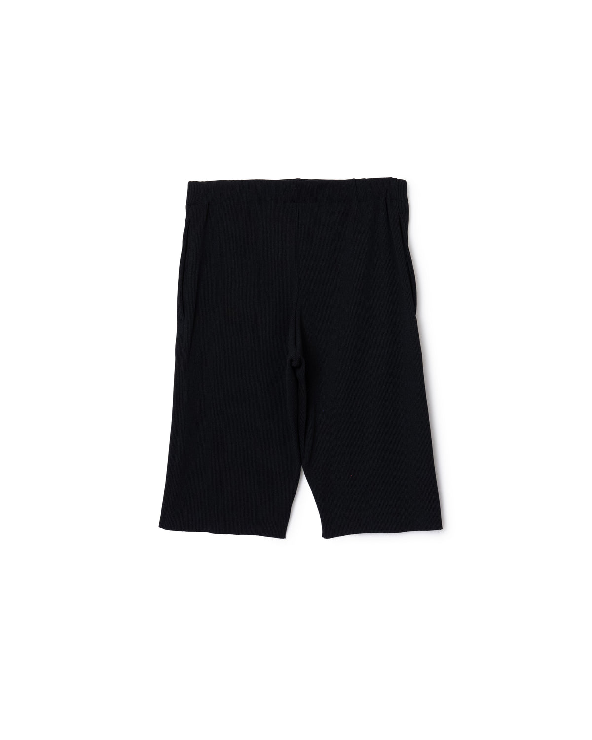 RIB SHORTS (BLACK)