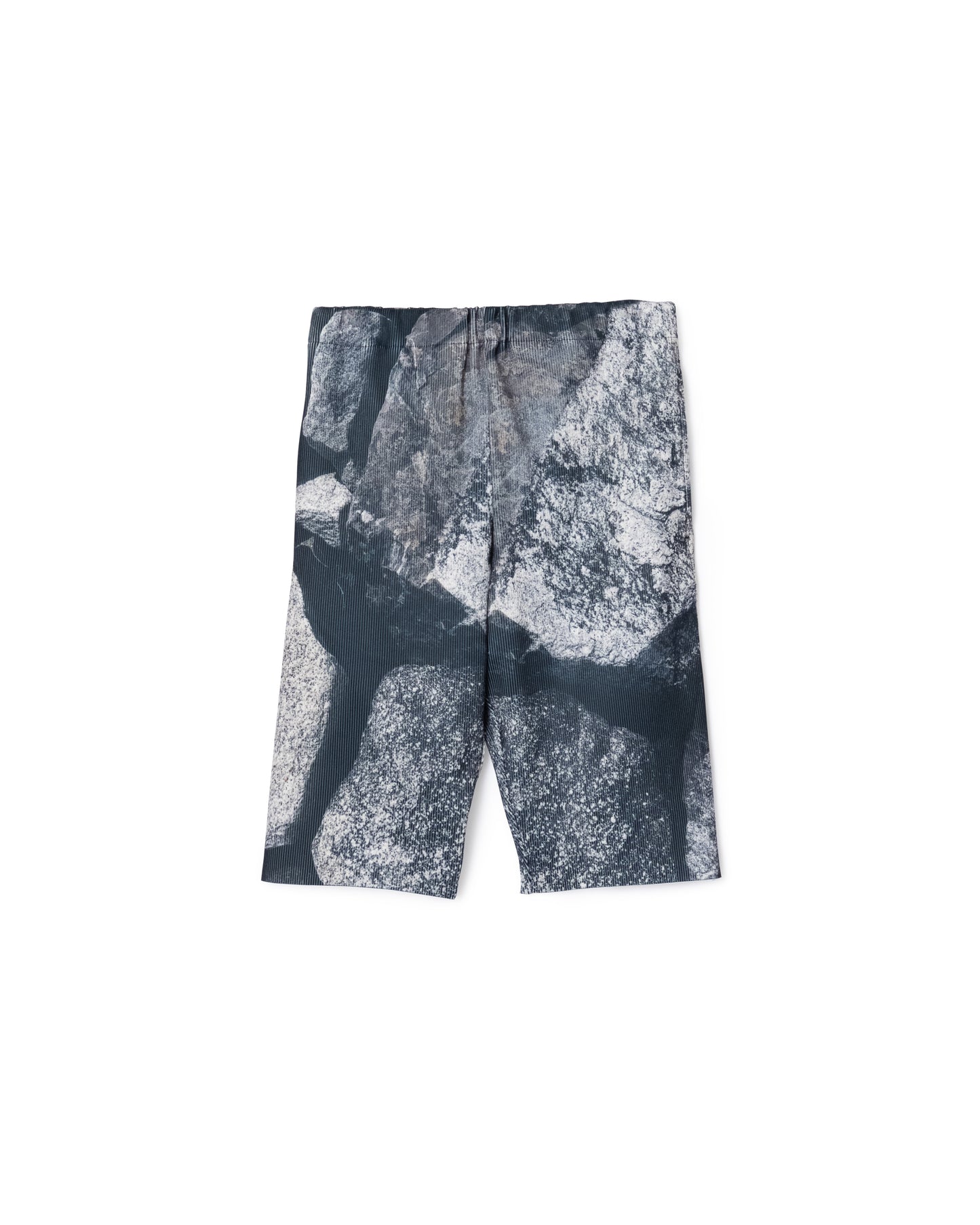 [PRE ORDER] PRINT RIB SHORTS (ROCK)