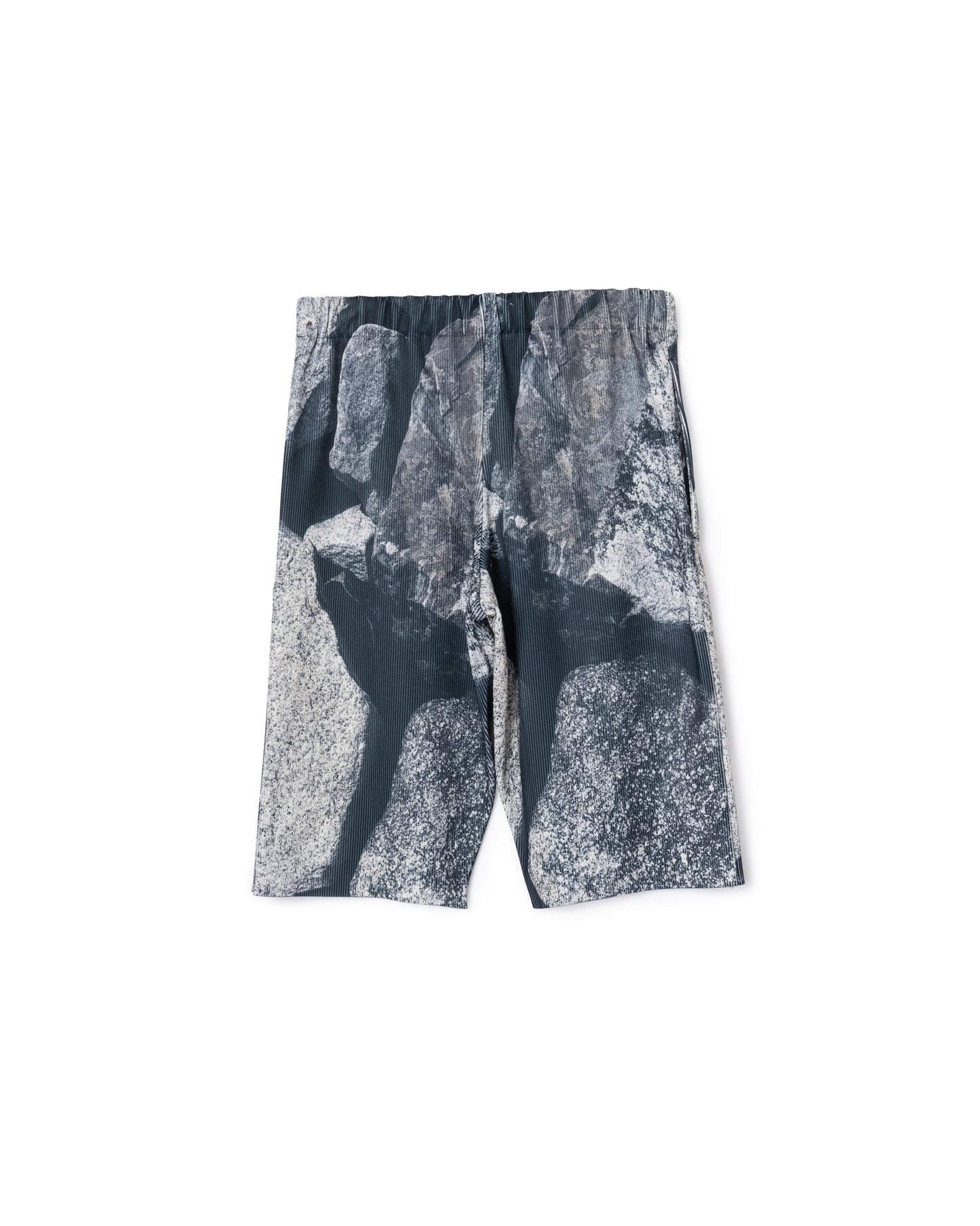 [PRE ORDER] PRINT RIB SHORTS (ROCK)