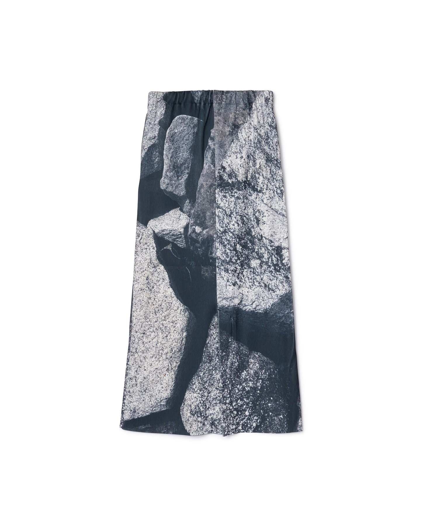 [PRE ORDER] PRINT RIB SKIRT (ROCK)