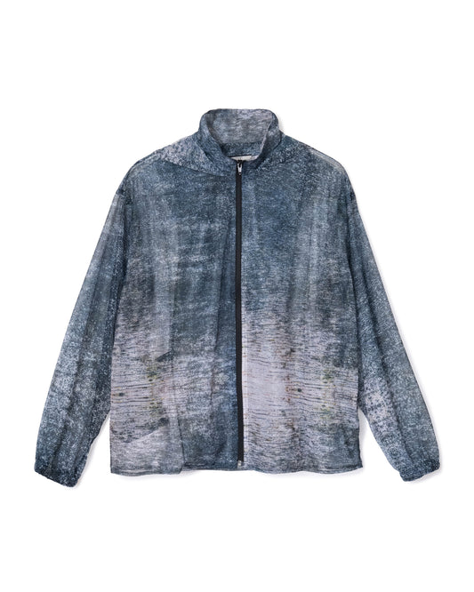 [PRE ORDER] PRINT MESH ZIPUP PARKA (NOISE)