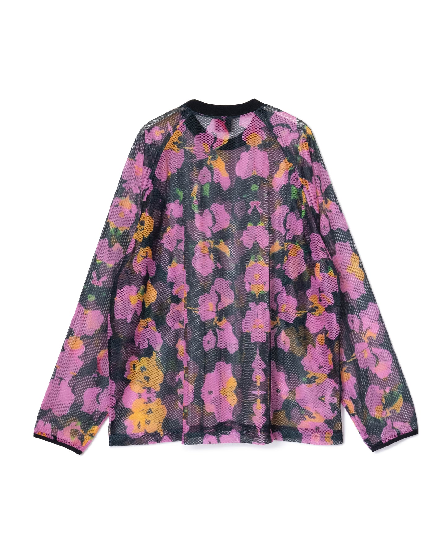 [PRE ORDER] PRINT MESH PULLOVER & SCARF (FLOWER)