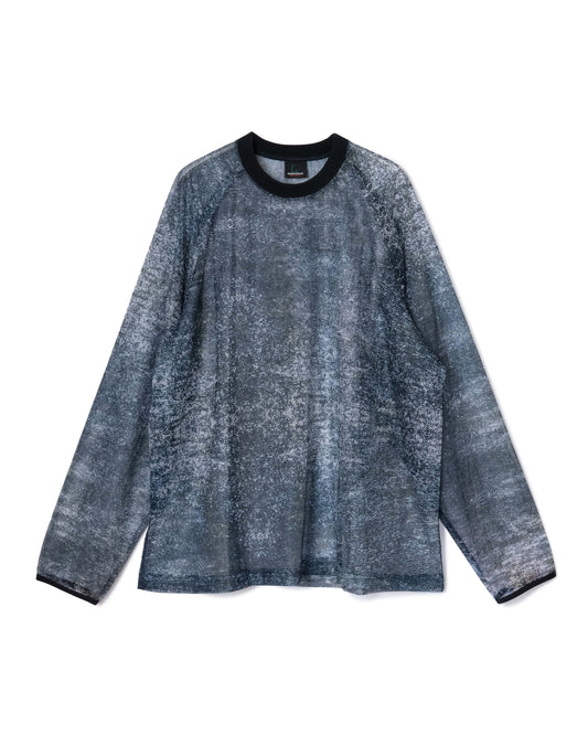[PRE ORDER] PRINT MESH PULLOVER & SCARF (NOISE)