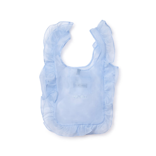 SHEER FRILL BAG ( L / BLUE )