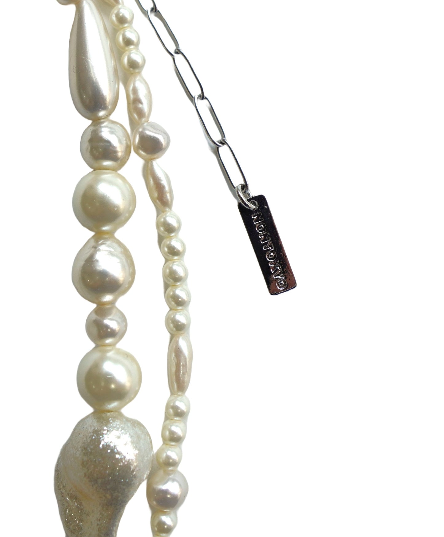 [PRE ORDER] PEARL MOTIF LAYERED NECKLACE (DOLL)