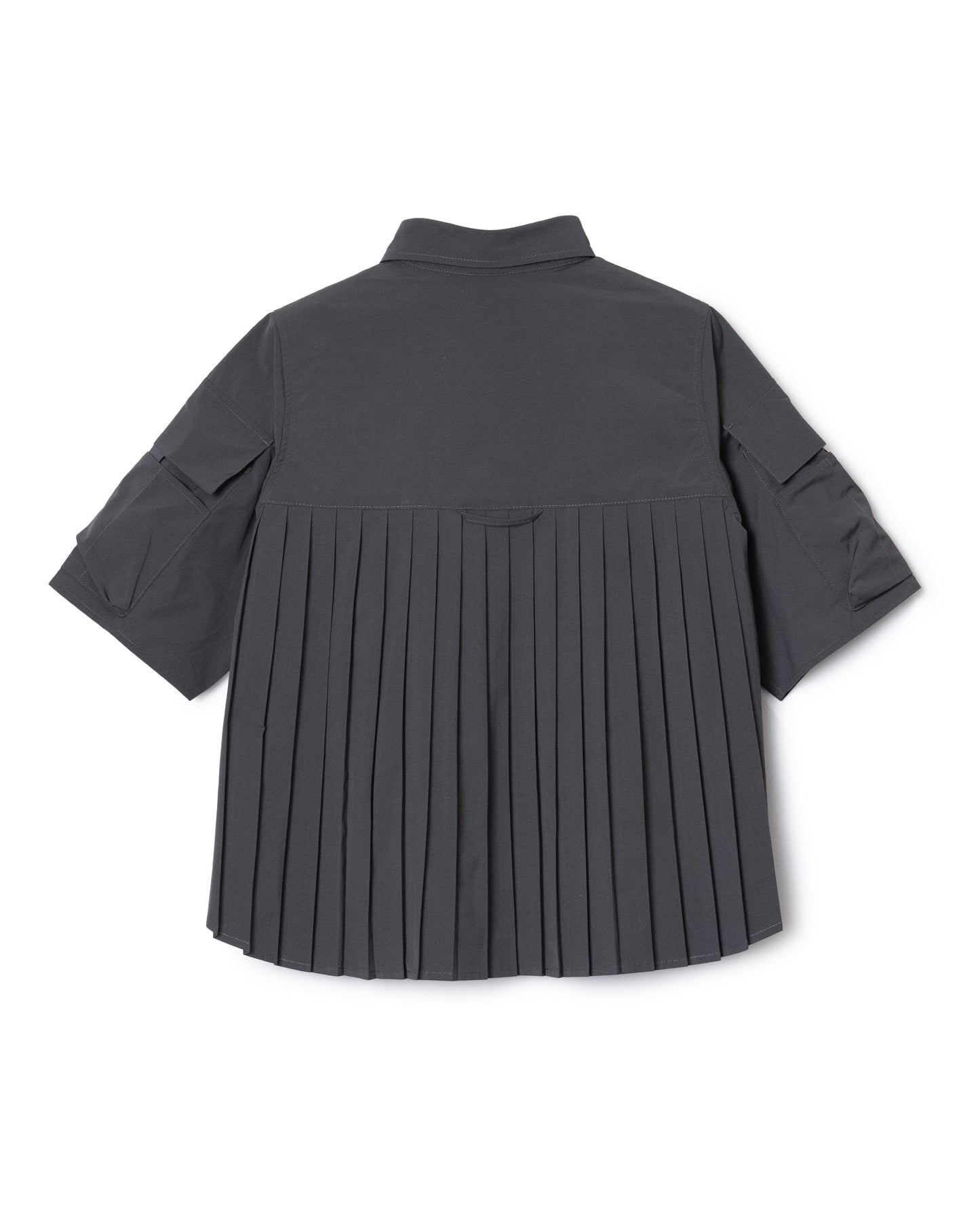 [PRE ORDER] PIN TUCK TECH SHIRT (GRAY)