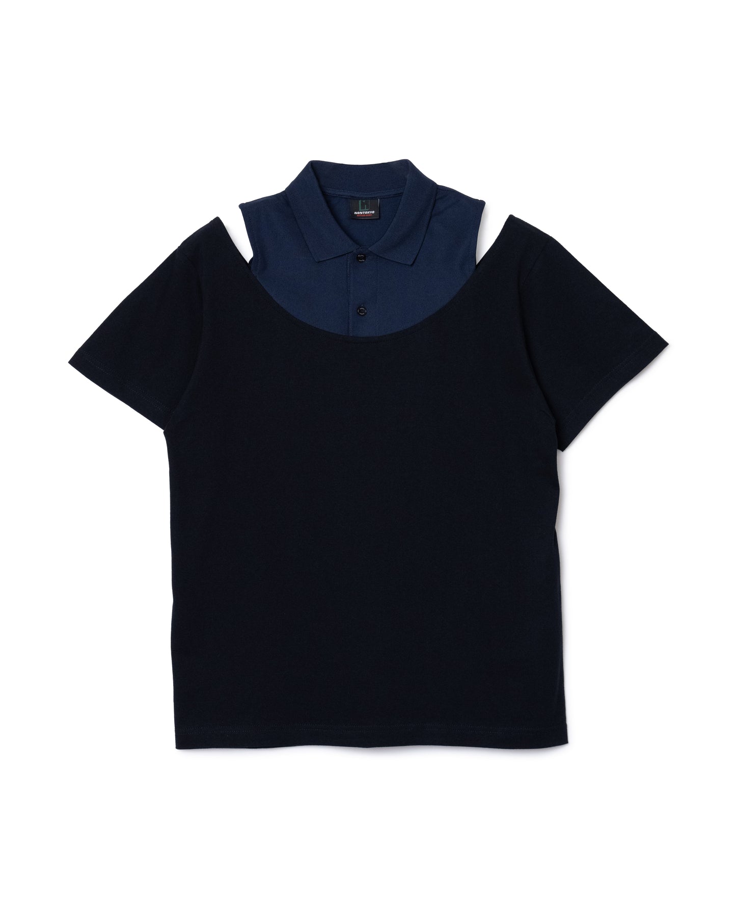 [PRE ORDER] DOCKING POLO SHIRT (NAVY×NAVY)
