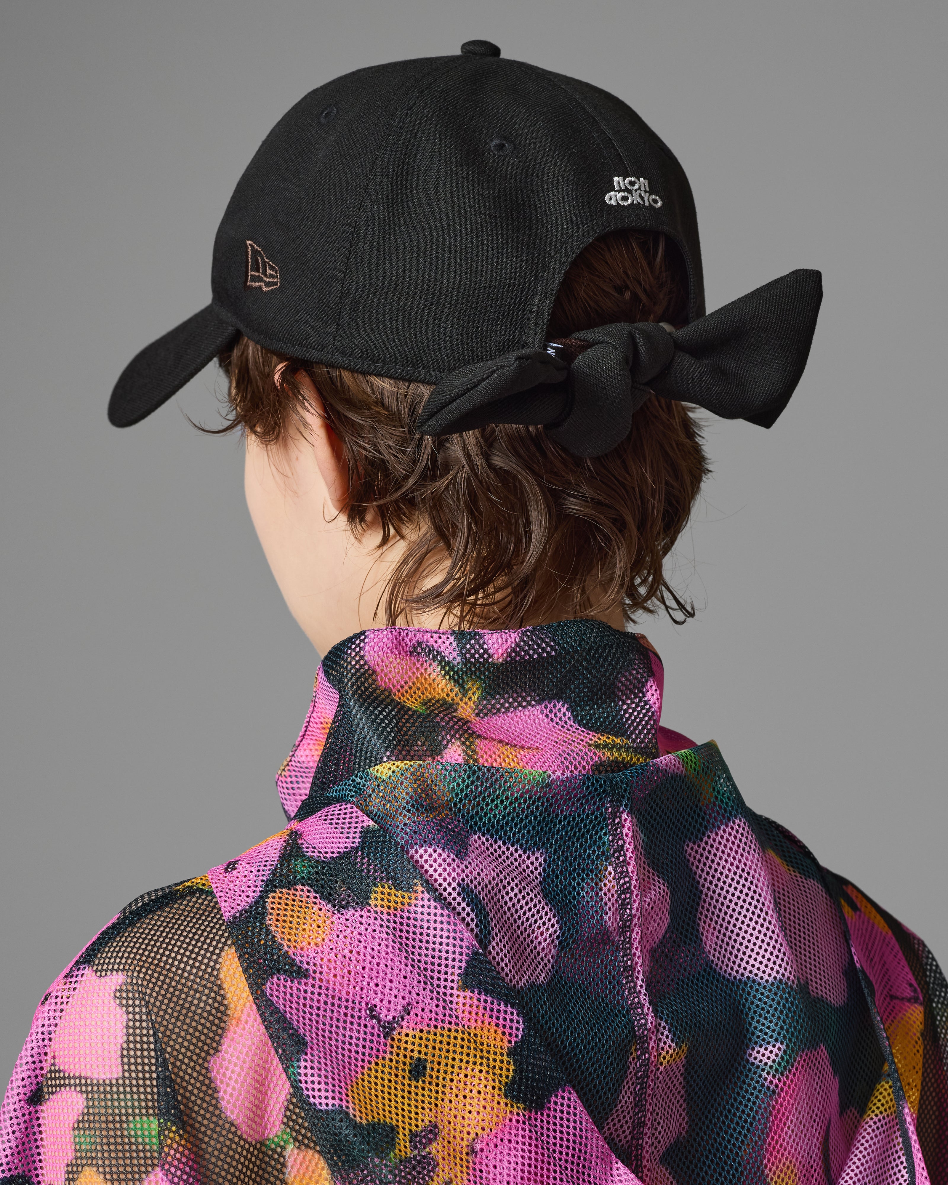 2WAY RIBBON CAP Feat.NEW ERA (BLACK) – NON TOKYO