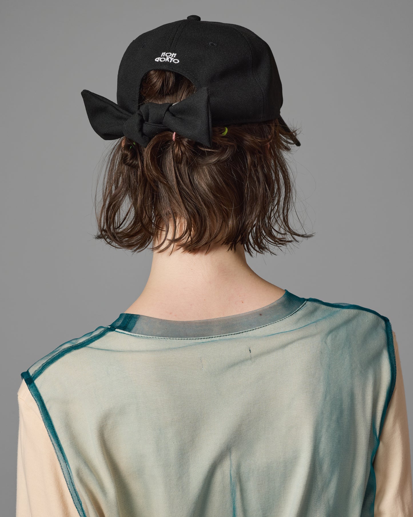 [PRE ORDER] 2WAY RIBBON CAP Feat.NEW ERA (BLACK)