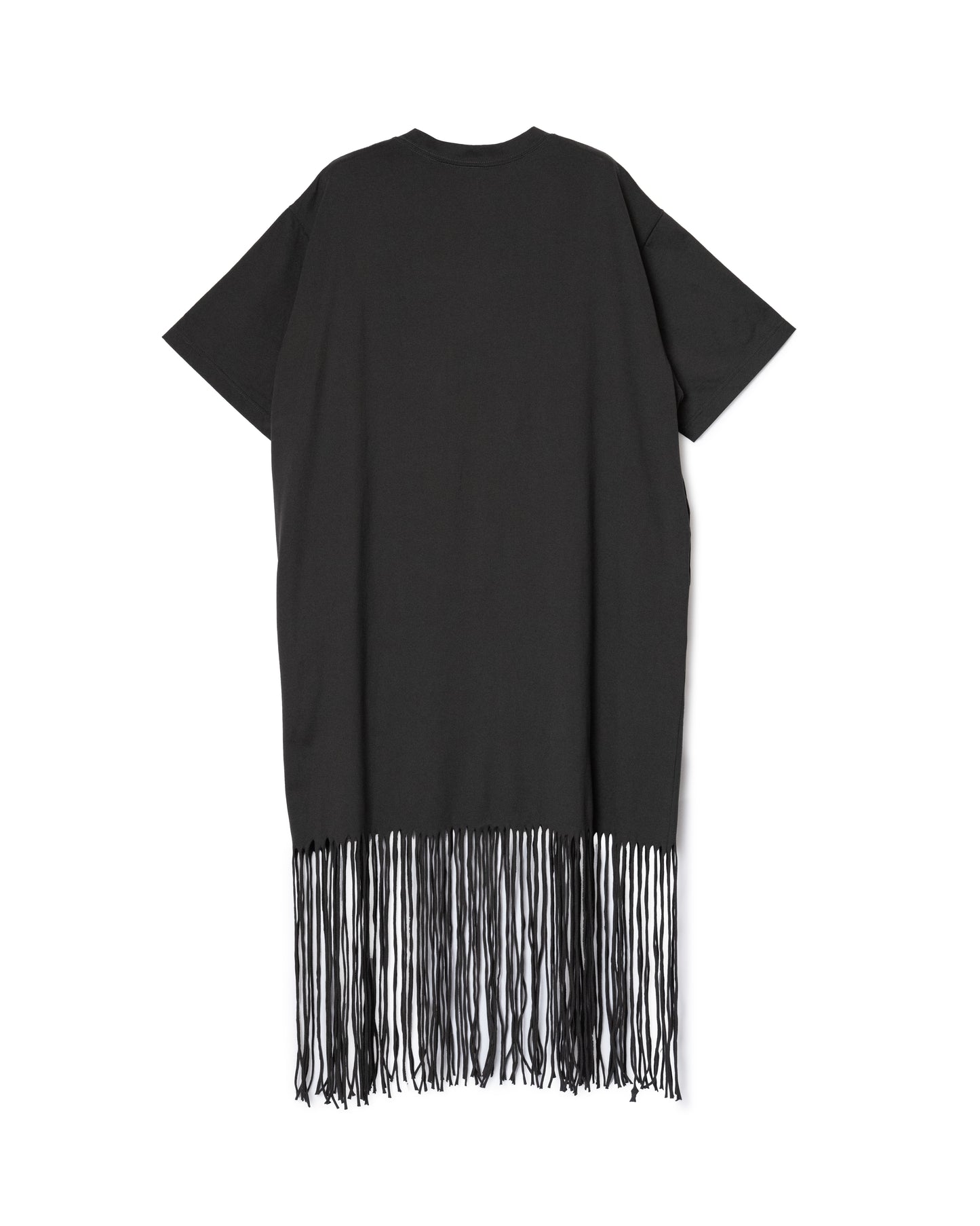 FRINGE T-SHIRT ONE-PIECE(GRAY)