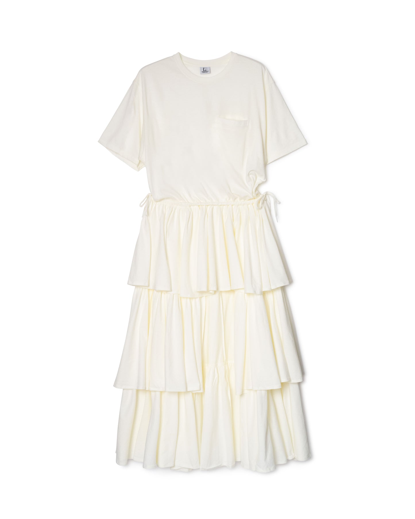 TIRED LONG TEE ONE-PIECE (IVORY)