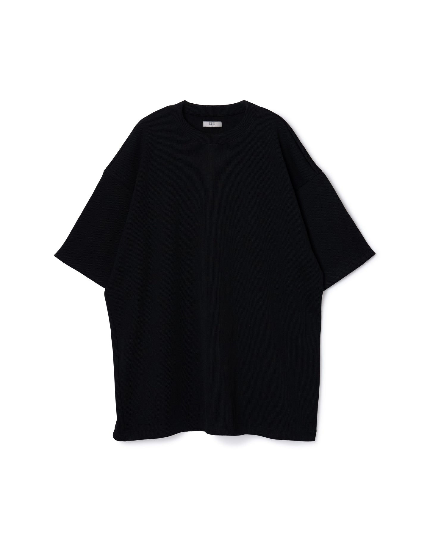 [PRE ORDER] RIB BIG T-SHIRTS (BLACK)