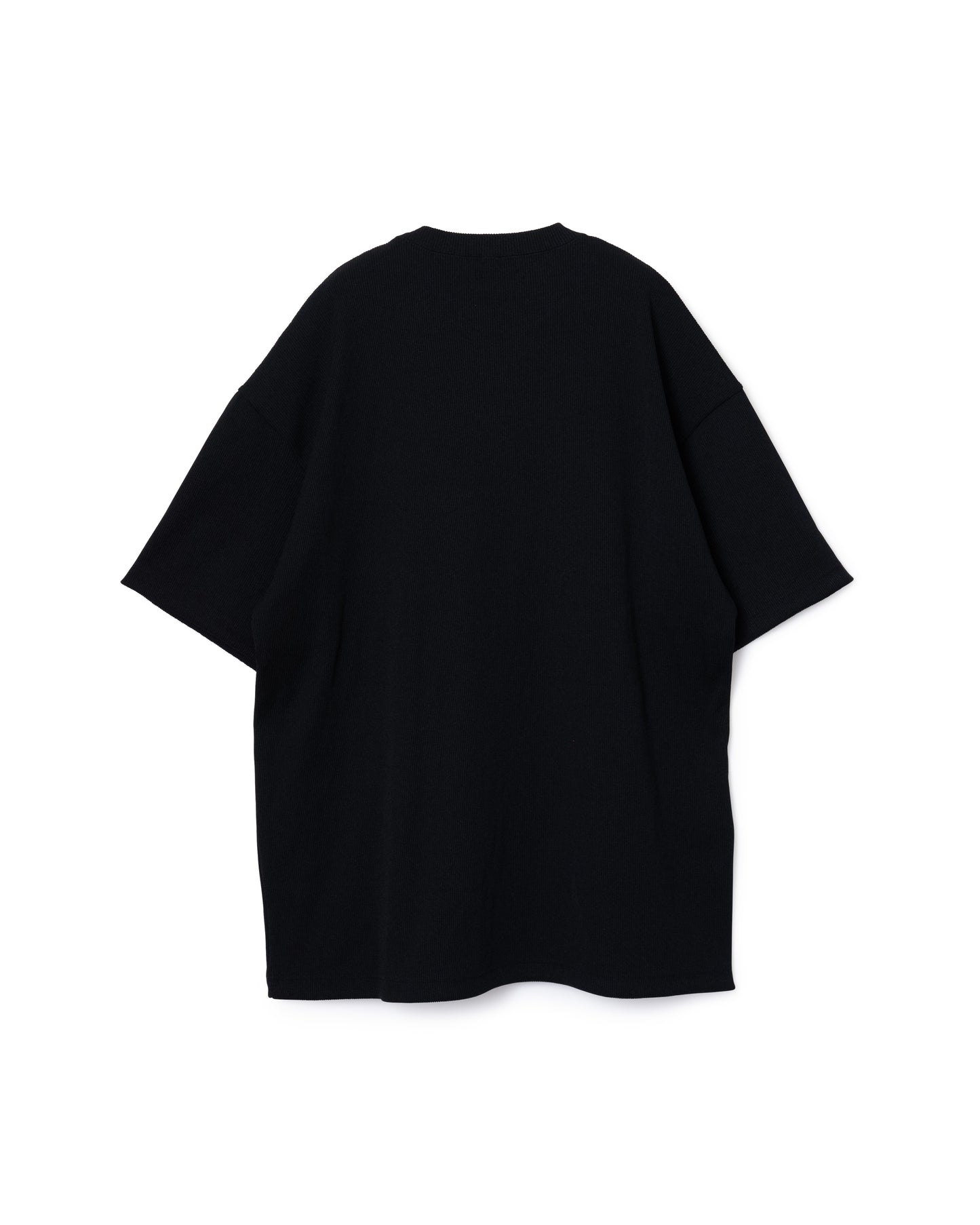 [PRE ORDER] RIB BIG T-SHIRTS (BLACK)