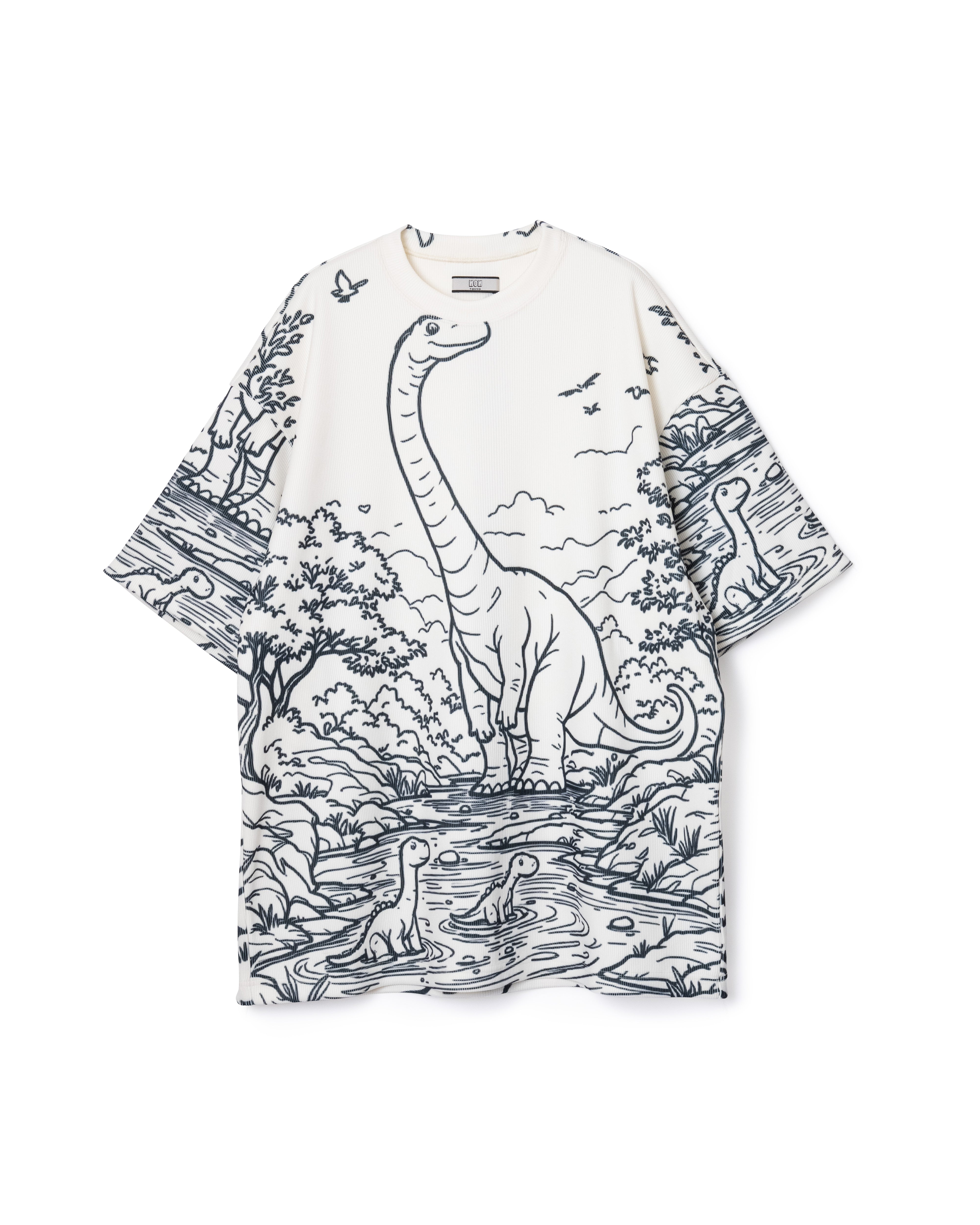PRINT RIB BIG T-SHIRTS (DRAWING) – NON TOKYO
