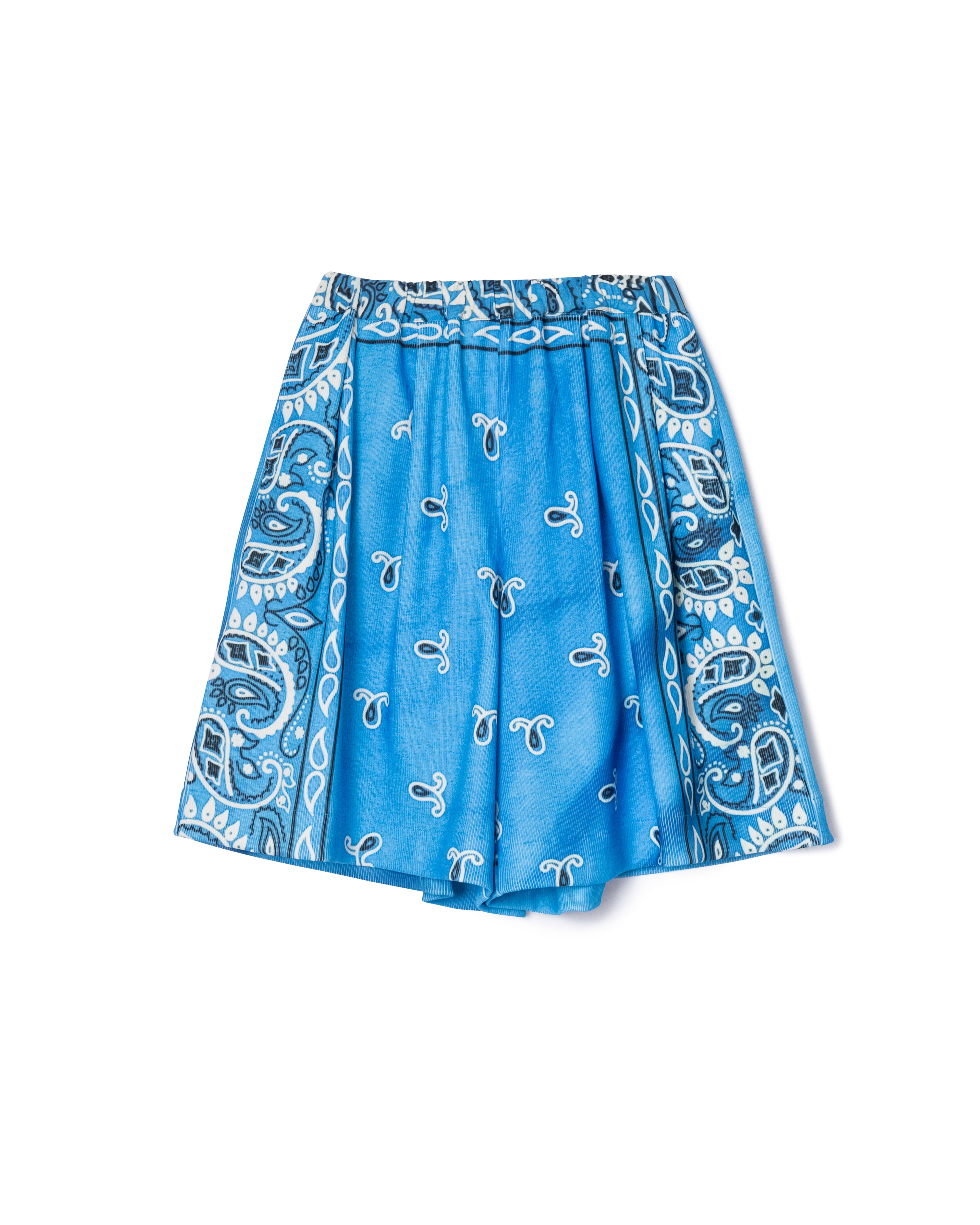 nontokyo プリントリブショーツ　新品 PRINT RIB WIDE SHORTS (FLOWER) – NON TOKYO