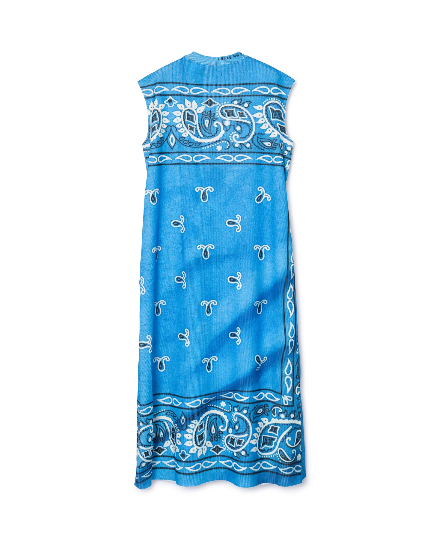[PRE ORDER] PRINT RIB NO SLEEVE ONE-PIECE (BANDANA)