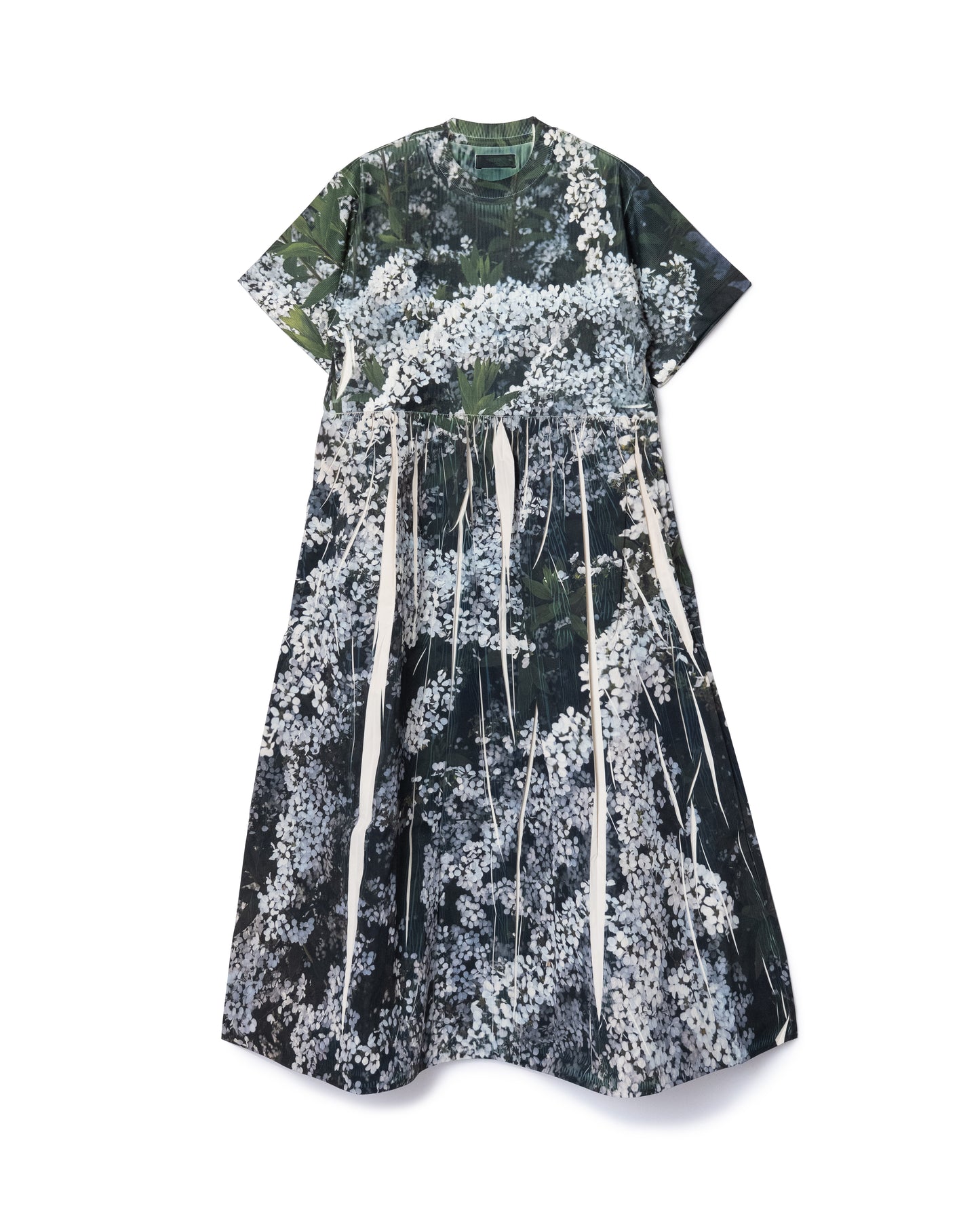 [PRE ORDER] DIRECT PRINT RIB ONE-PIECE (FLOWER)