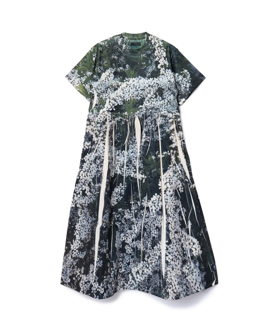 [PRE ORDER] DIRECT PRINT RIB ONE-PIECE (FLOWER)