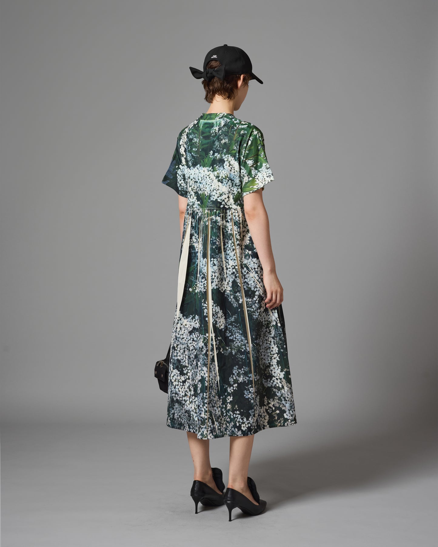 [PRE ORDER] DIRECT PRINT RIB ONE-PIECE (FLOWER)