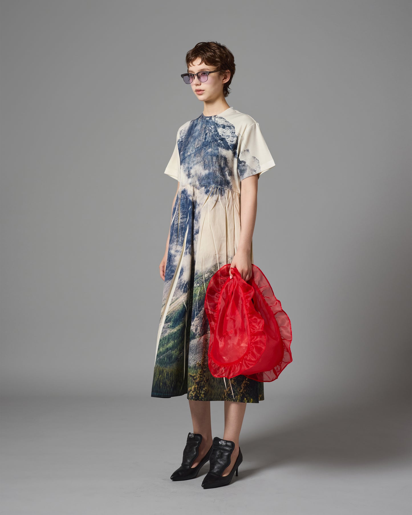[PRE ORDER] DIRECT PRINT RIB ONE-PIECE (MOUNTAIN)