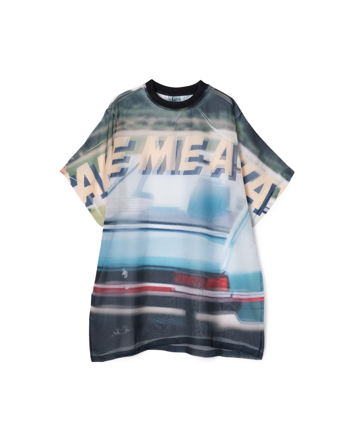 [PRE ORDER] DIRECT PRINT SHEER T-SHIRT (TAKE ME AWAY)
