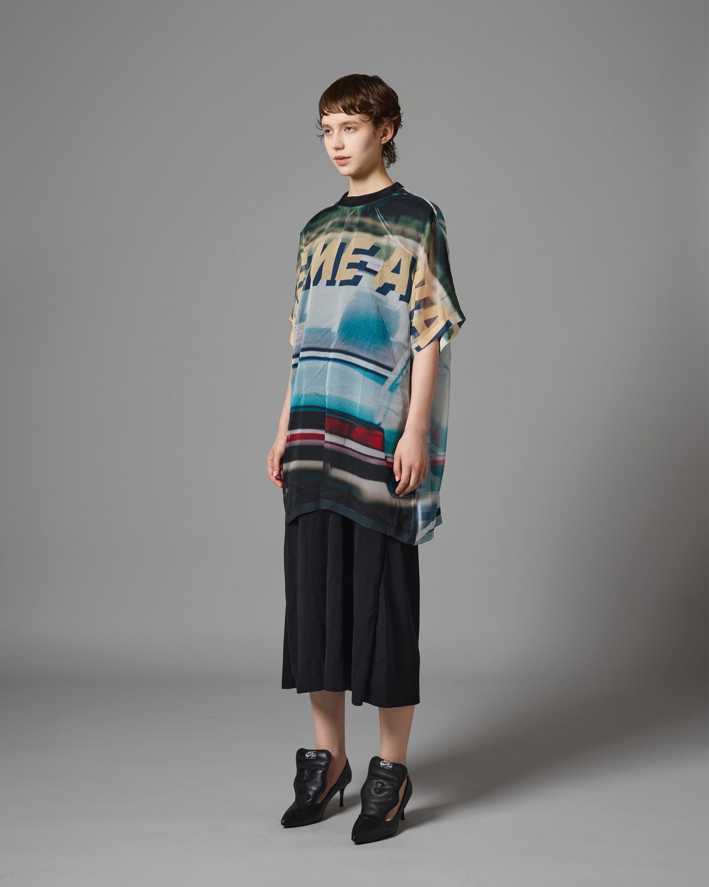 [PRE ORDER] DIRECT PRINT SHEER T-SHIRT (TAKE ME AWAY)