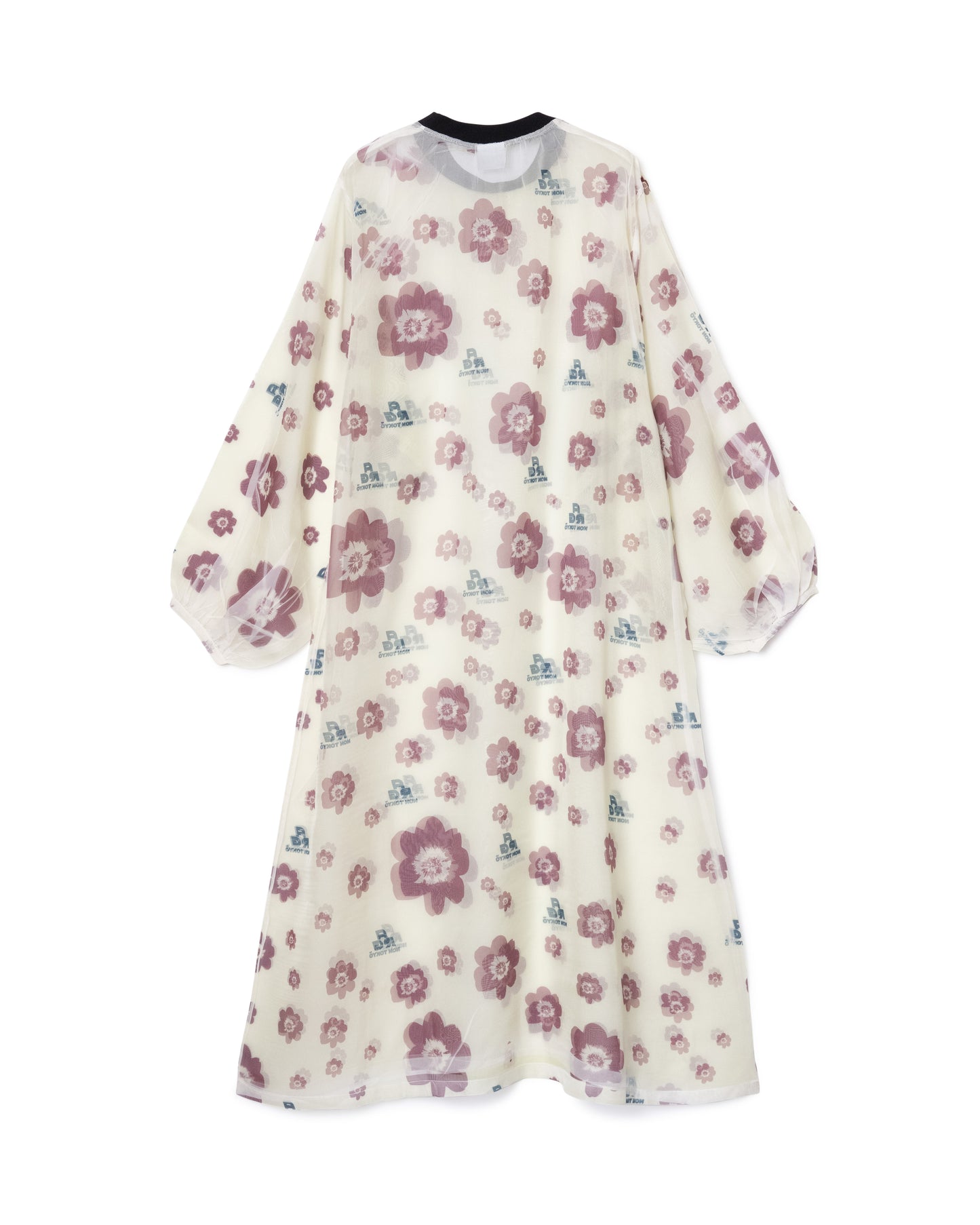 [PRE ORDER] DIRECT PRINT SHEER ONE-PIECE (FLOWER LOGO)