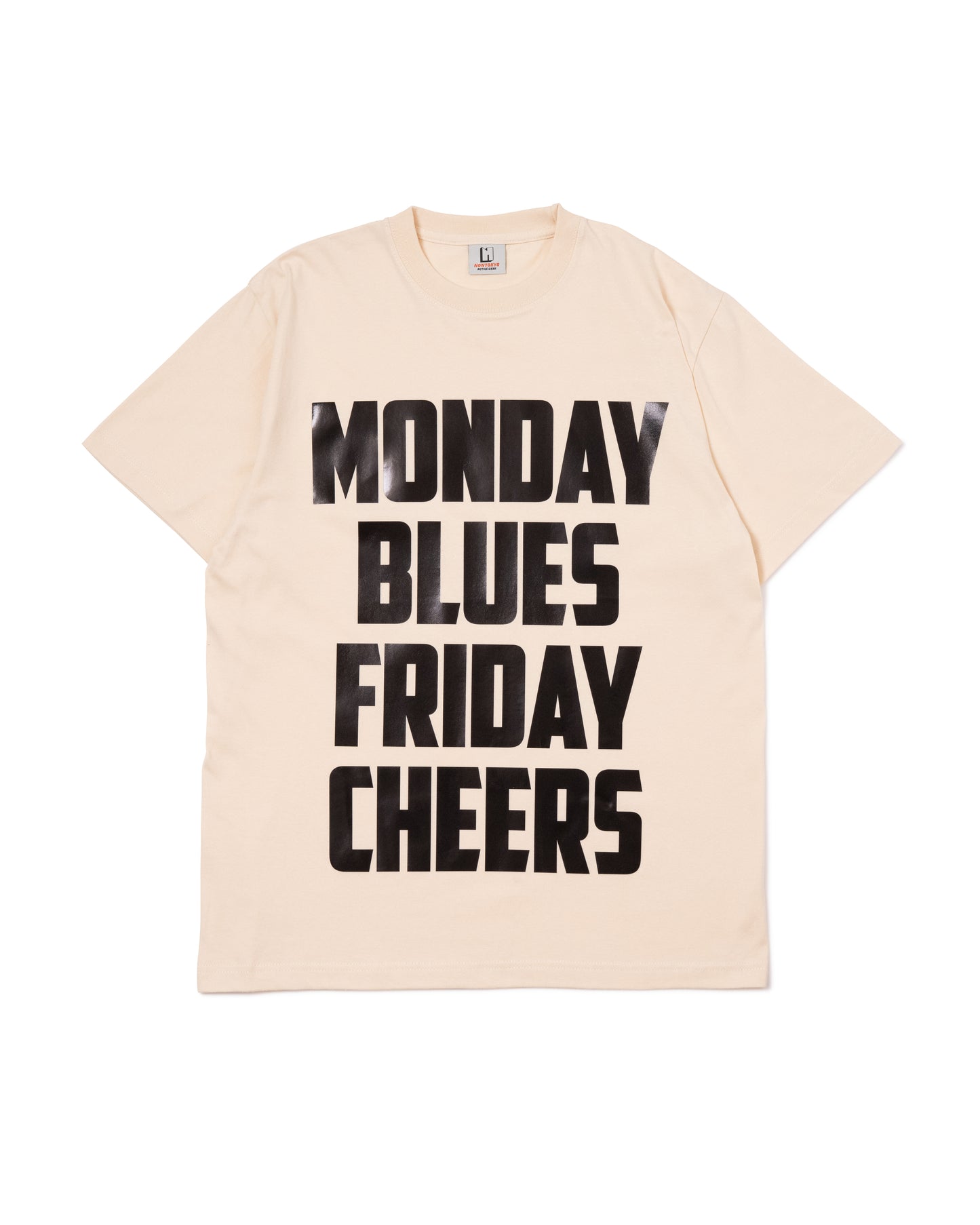 [PRE ORDER] PRINT T-SHIRT (LETTERING / BEIGE)