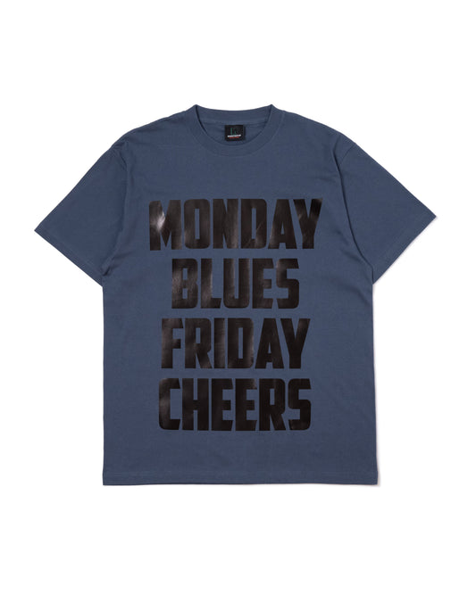 [PRE ORDER] PRINT T-SHIRT (LETTERING / NAVY)