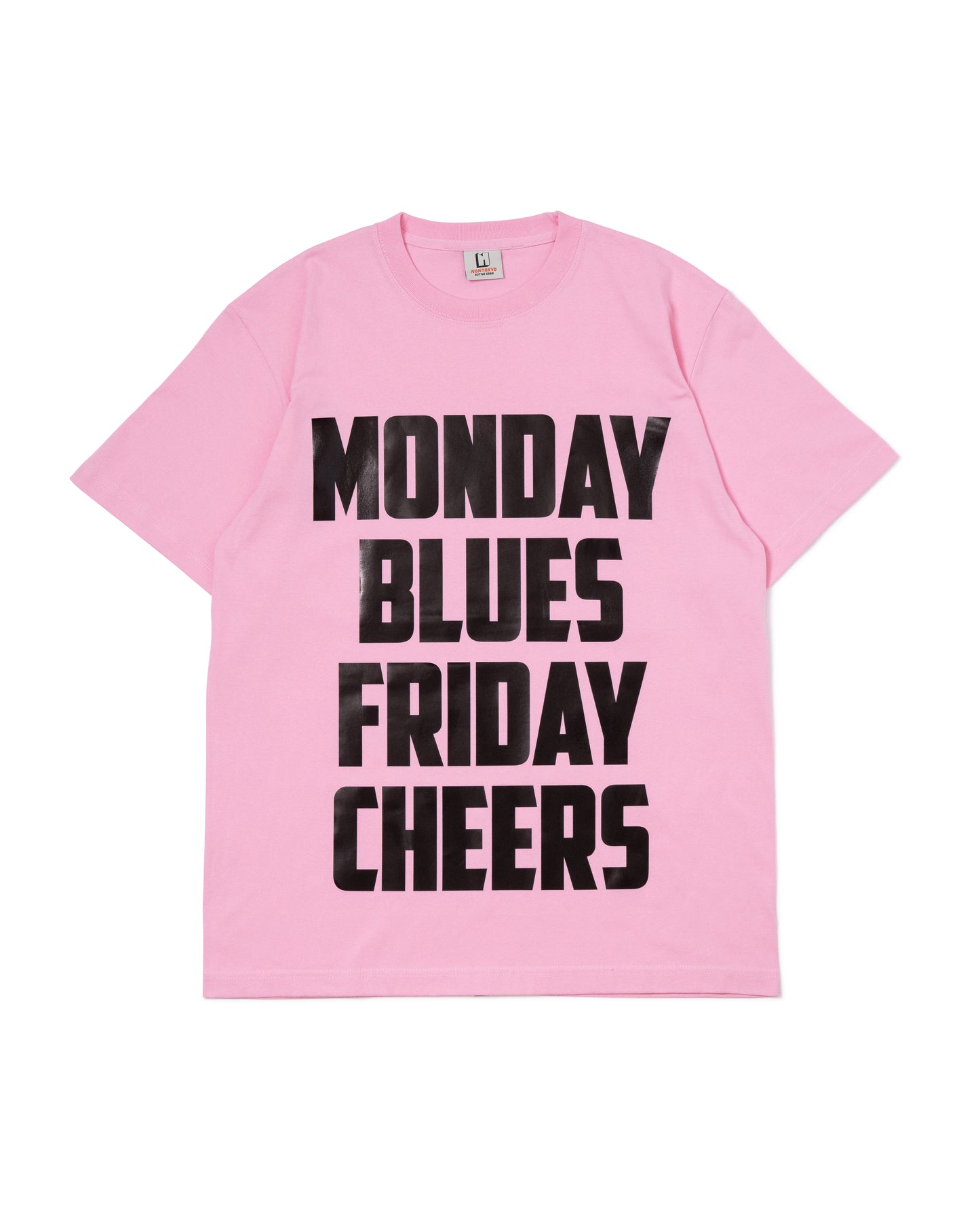 [PRE ORDER] PRINT T-SHIRT (LETTERING / PINK)