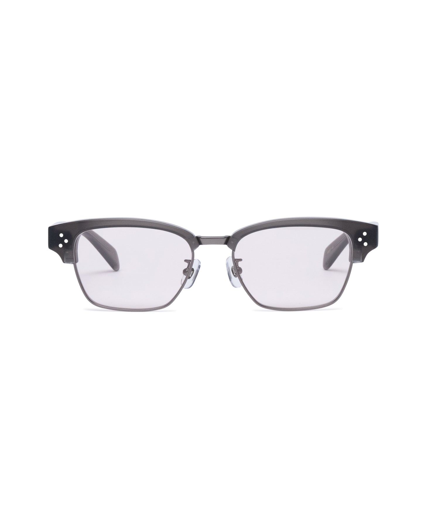 METAL SIRMONT GLASSES (GRAY/PINK LENS)