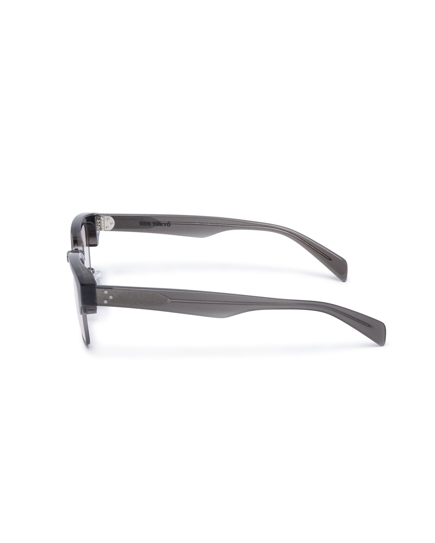 METAL SIRMONT GLASSES (GRAY/PINK LENS)